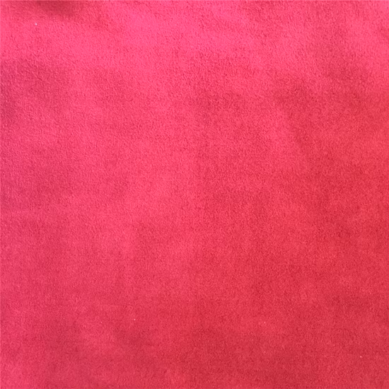 Suede Microfiber Soft Suede PU Non Woven Leather Fabric for Shoes Upholstery Box Cover