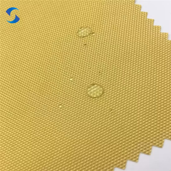 600d PU Coated 600 Denier Oxford Polyester Fabric for Tent and Luggage