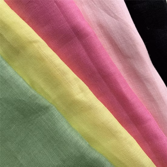 Linen Fabric Yarn-Dyed 21s*21s