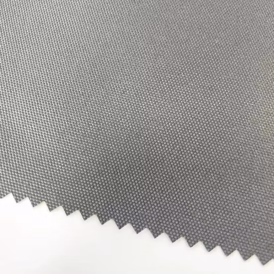 High Quality Waterproof PU Transfer Coating 75D Interlock Rubber Fabric for Raincoat PU Synthetic Leather Fabric