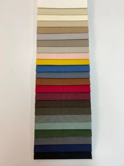 2020 China High Quality Polyester Plain Linen Upholstery Fabric for Sofa and Chair